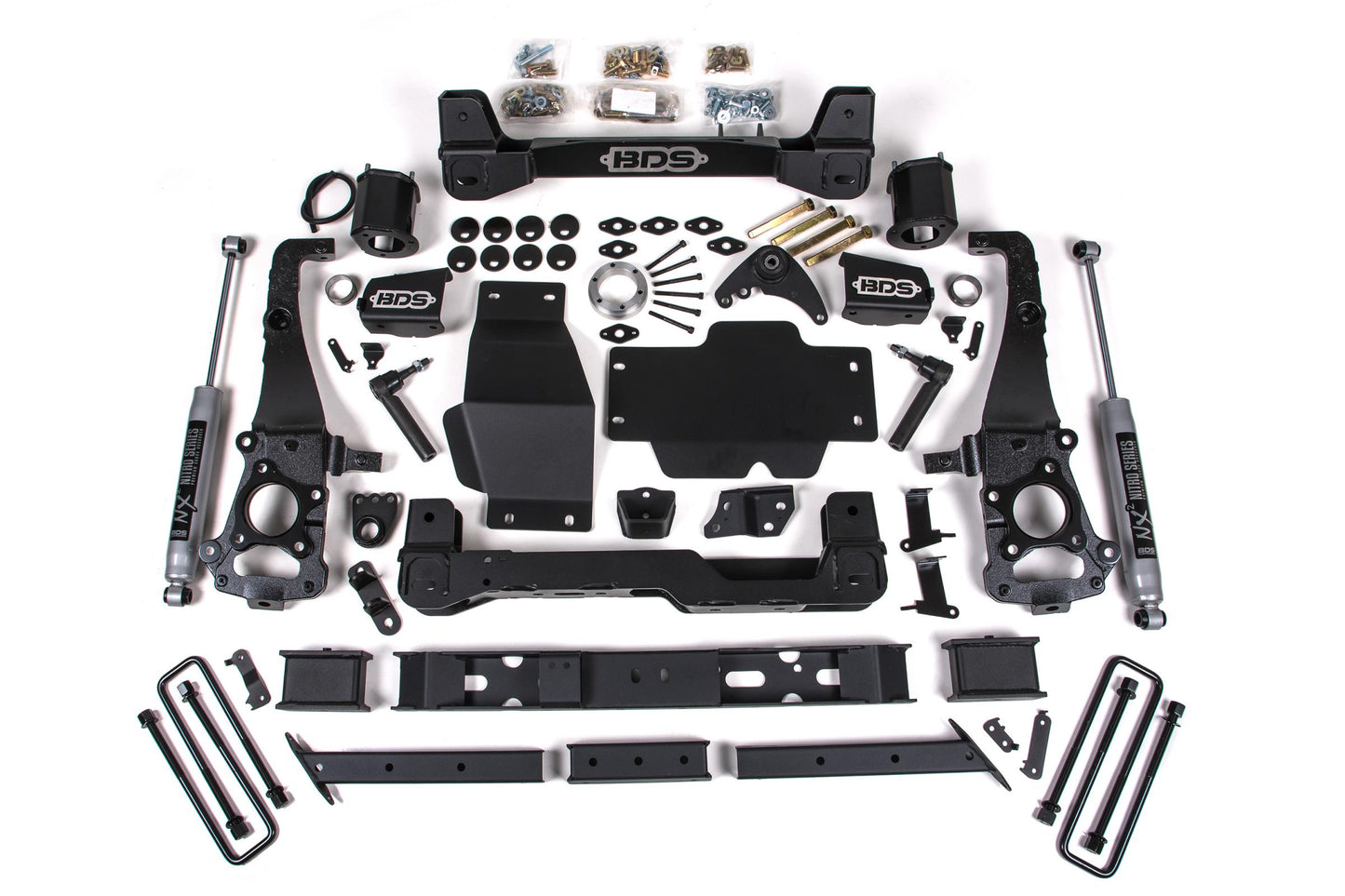 6 Inch Lift Kit Ford Ranger 19-23 4WD Cast Steel Knuckle BDS Suspension-1