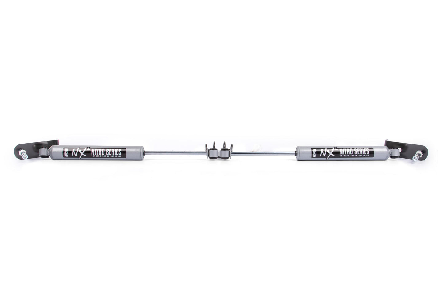 Dual Steering Stabilizer Kit w/ NX2 Shocks Silverado/Sierra 1500 99-06 4WD BDS Suspension