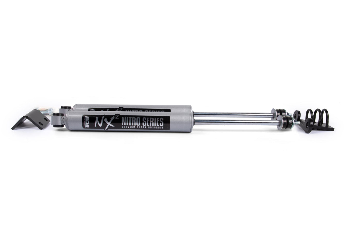 Dual Steering Stabilizer Kit w/ NX2 Shocks Silverado/Sierra 1500/2500 88-98 4WD BDS Suspension