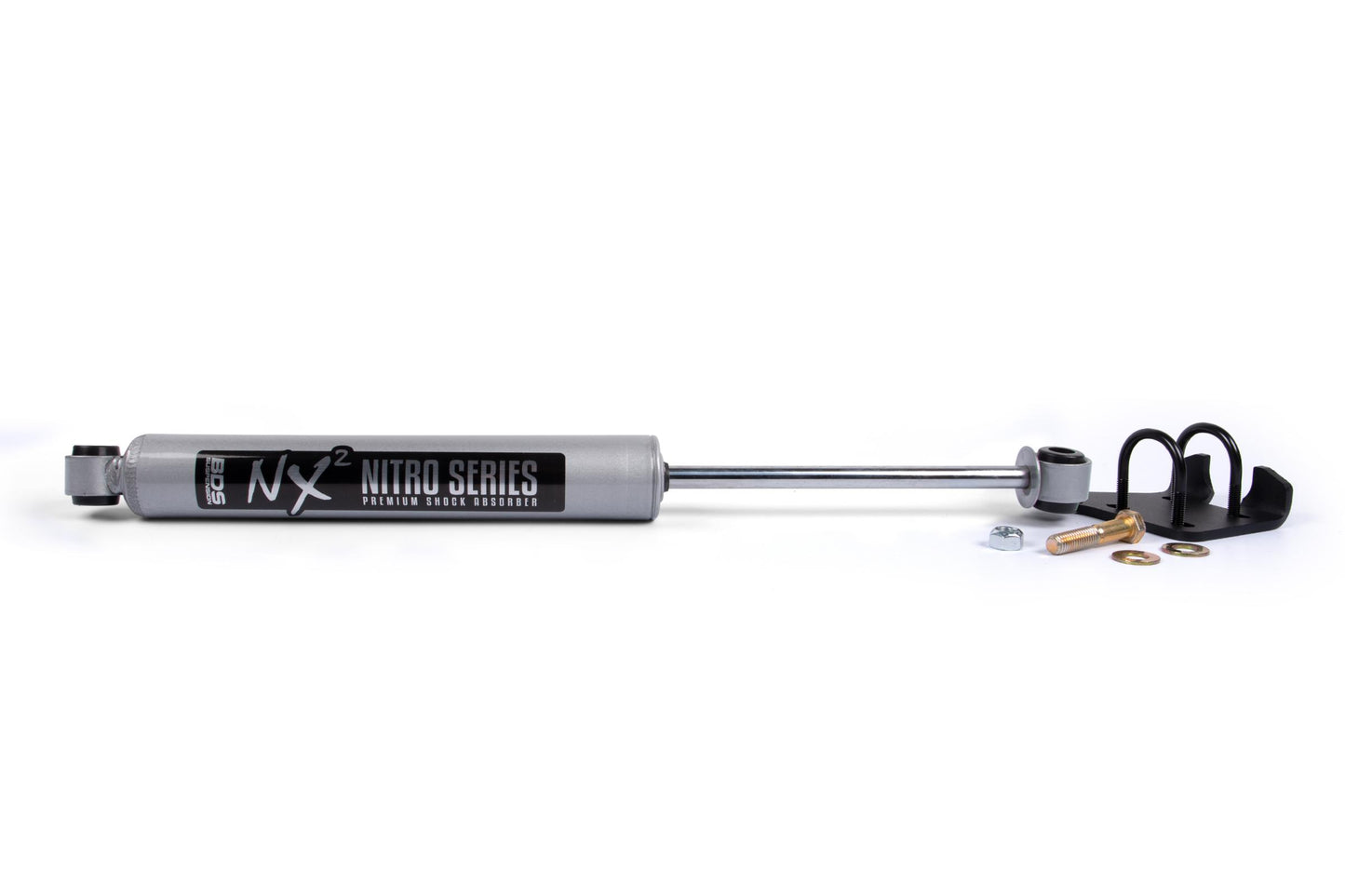 Single Steering Stabilizer Kit w/ NX2 Shock Ford F250/F350 Super Duty 99-04 4WD BDS Suspension