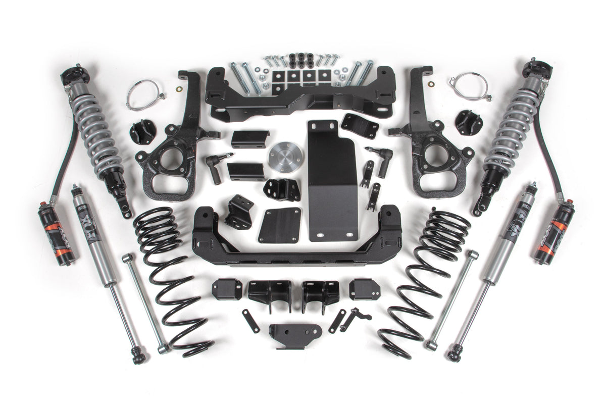25 Ram 1500 Rebel 4WD 3 Inch Lift Kit, 2 Inch Rear Lift, Coil Spring - Fox 2.5 Performance Elite Series C/O, Fox 2.5 Performance Elite Series Shocks BDS Suspension