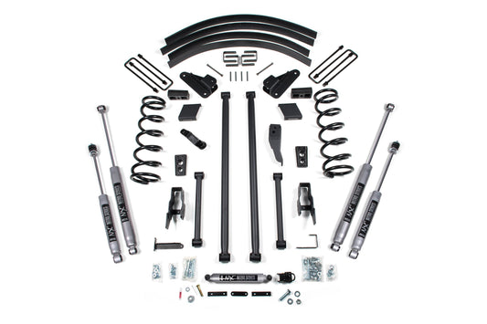 4.5 Inch Lift Kit Long Arm Conversion Dodge Ram 2500/3500 94-99 4WD Block Kit Without Factory Overload BDS Suspension-1