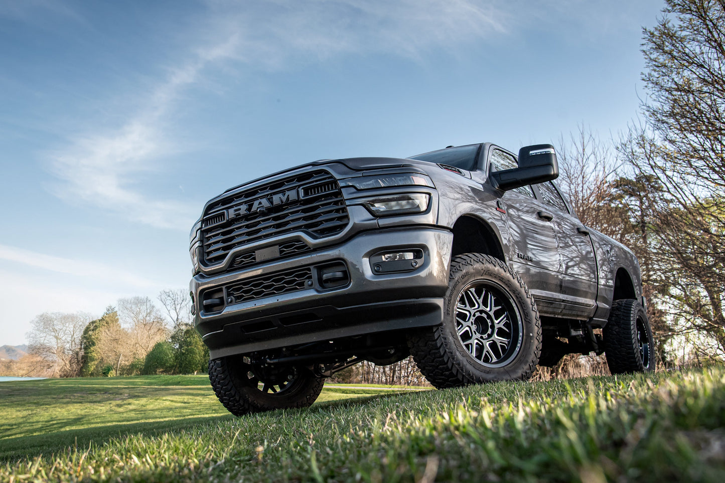 25-26 Ram 2500 4WD (Diesel) 4 Inch Radius Arm Lift Kit, 2.5 Inch Rear Lift, Coil Spring - NX2 Nitro Series Shocks BDS Suspension