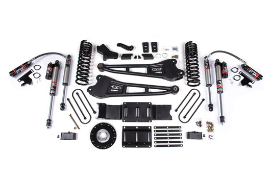 25-26 Ram 3500 (Diesel) 4 Inch Radius Arm Lift Kit W/ Indexing Ring, 3 Inch Rear Lift w/ Overload, Block BDS Suspension-1