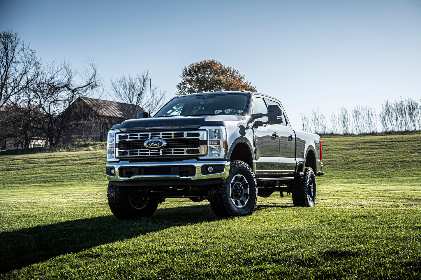 23-26 Ford F-250/F-350 Superduty 4WD 5 Inch 4-Link Lift Kit, 4 Inch Rear, Leaf Spring, Diesel - Fox 2.5 Performance Elite Series C/O Front, Fox 2.5 Performance Elite Series Rear BDS Suspension
