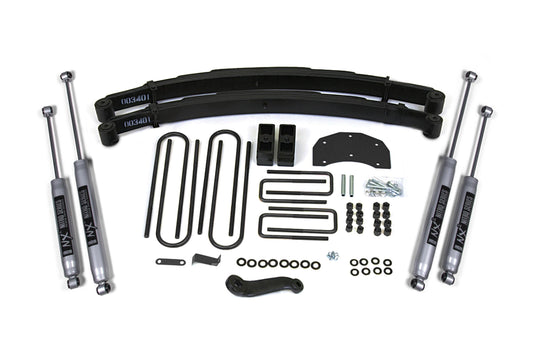 4 Inch Lift Kit Ford F350 Monobeam 80-96 4WD BDS Suspension-1