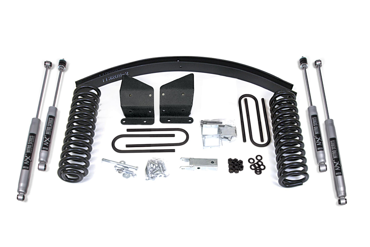 4 Inch Lift Kit Ford F100/F150 77-79 4WD Block Kit and Add A Leaf NX2 Nitro BDS Suspension
