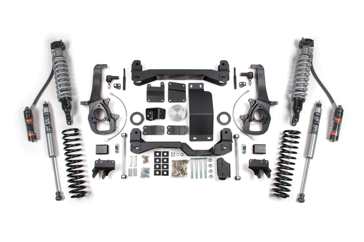 09-11 Ram 1500 6 Inch Lift Kit, 5 Inch Rear Lift, Coil Spring - Fox 2.5 Performance Elite Series C/O, Fox 2.5 Performance Elite Series Shocks BDS Suspension