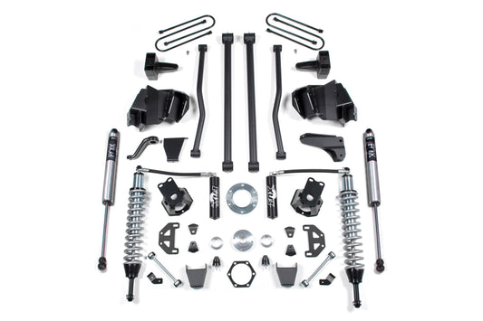 6 Inch Lift Kit Long Arm & FOX 2.5 Coil-Over Conversion Dodge Ram 2500 09-13 4WD Fox 2.5 Performance Shocks Diesel Fox 2.5 Performance Shocks BDS Suspension-1