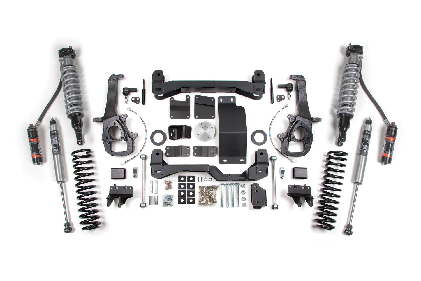 12 Ram 1500 6 Inch Lift Kit, 3 Inch Rear Lift, Coil Spring - Fox 2.5 Performance Elite Series C/O, Fox 2.5 Performance Elite Series Shocks BDS Suspension