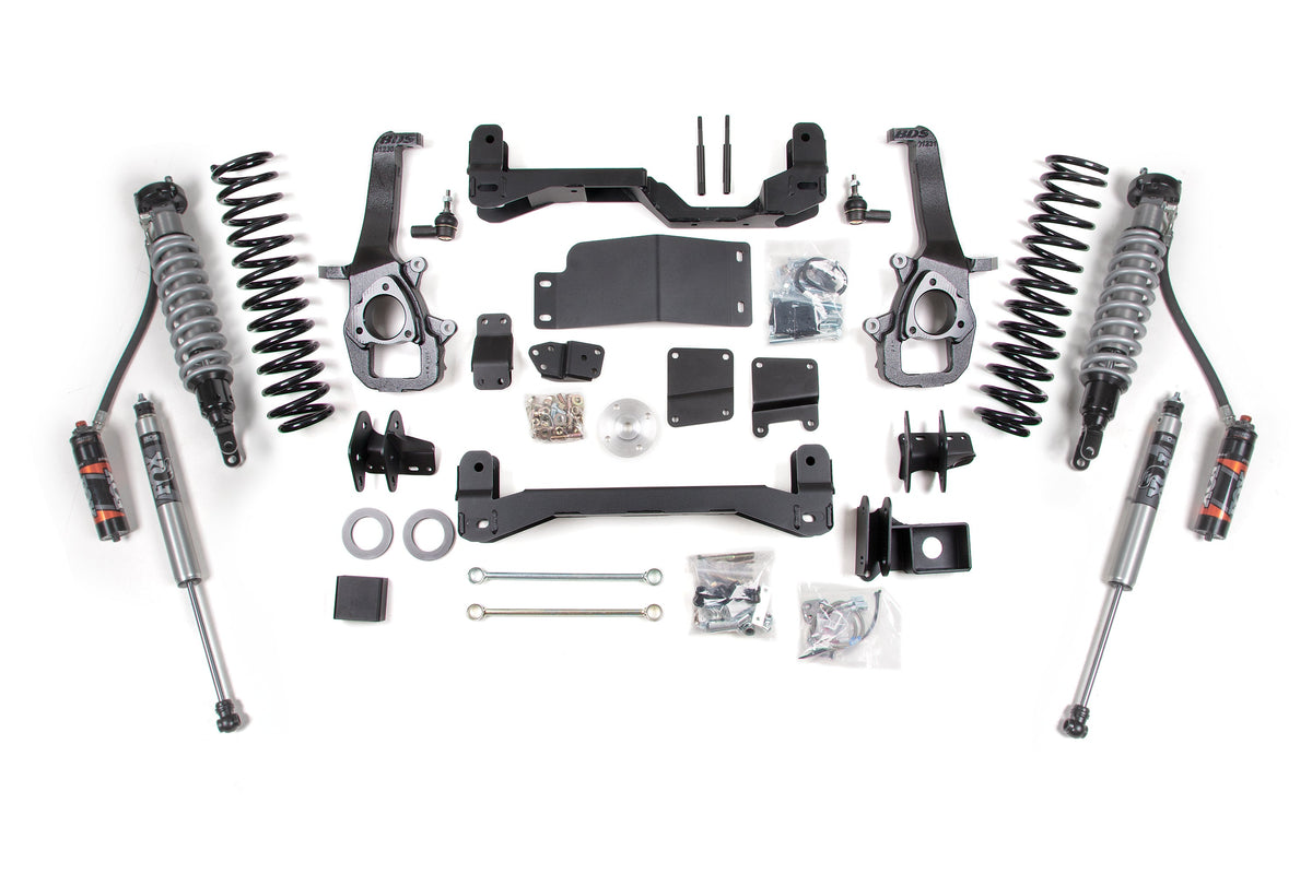 12 Ram 1500 4WD 4 Inch Lift Kit, 2 Inch Rear Lift, Spacer - Fox 2.5 Performance Elite Series C/O, Fox 2.5 Performance Elite Series Shocks BDS Suspension