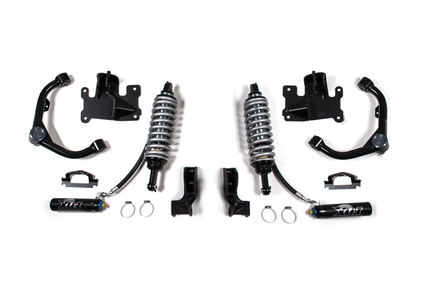 FOX 2.5 Coil-Over Conversion Upgrade 6.5 Inch Lift Factory Series Silverado/Sierra 2500HD/3500HD 01-10 4WD Fox 2.5 Performance Shocks Diesel Fox 2.5 Performance Shocks BDS Suspension