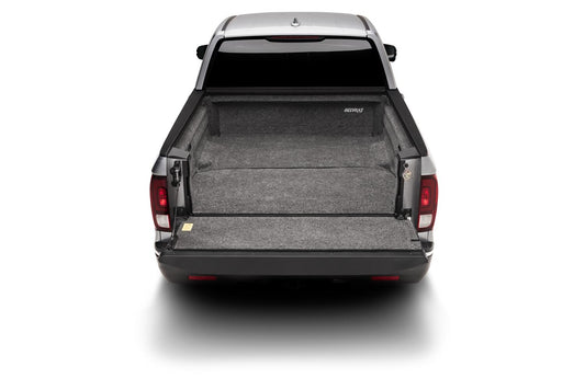 Honda 17-25 Honda Ridgeline (2Pc Floor Accommodates Full Use OF Trunk) Complete Truck Bed Liner 3/4 Inch Thick Floor 1/4 Inch Thick Side Walls Incl. Bulkhead And Tailgate Charcoal BedRug-1