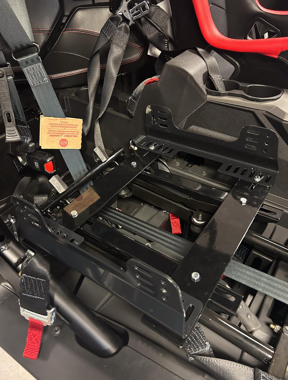 Composite Seat Mount Kit with Fixed Base 2 Door for Polaris RZR PRO XP Turbo R Pair PRP Seats-1