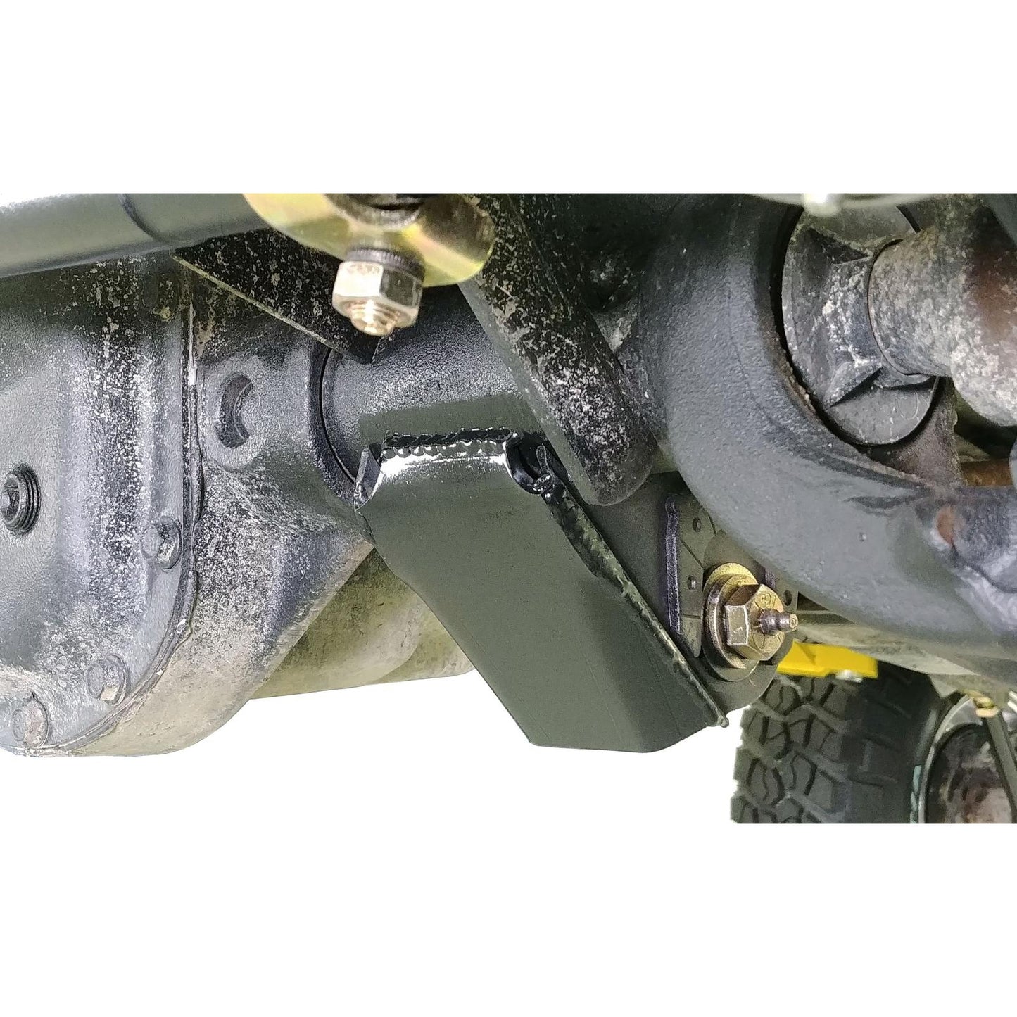 Lower Control Arm Bracket Skid Plates 97-06 Wrangler TJ and LJ Unlimited/XJ/MJ Front Pair Requires Welding RockJock 4x4-1
