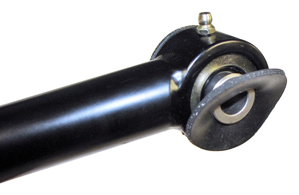 Johnny Joint Trac Bar 07-18 Wrangler JK Rear Bolt-On Adjustable Greasable 1.25 Inch X .250 Inch Chromoly Tubing RockJock 4x4-1