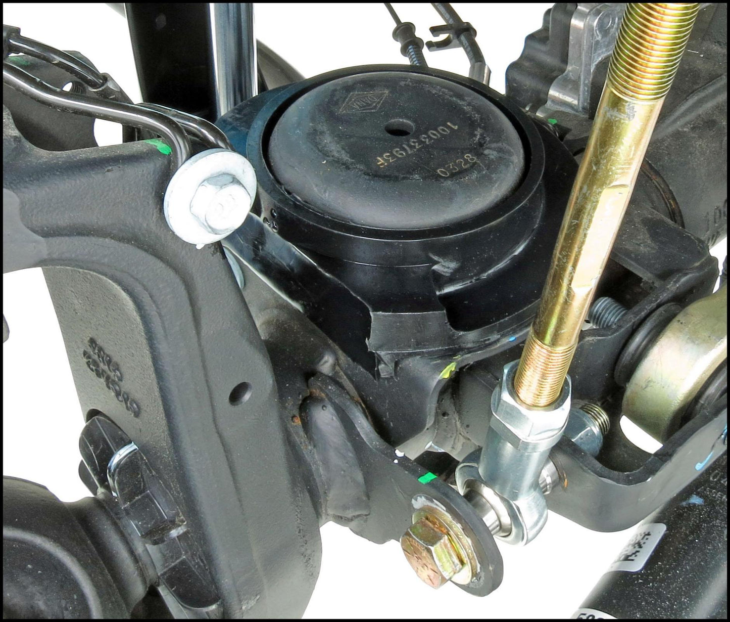 Front Coil Spring Isolator 18-Up Wrangler JL Front Urethane Each RockJock 4x4-1