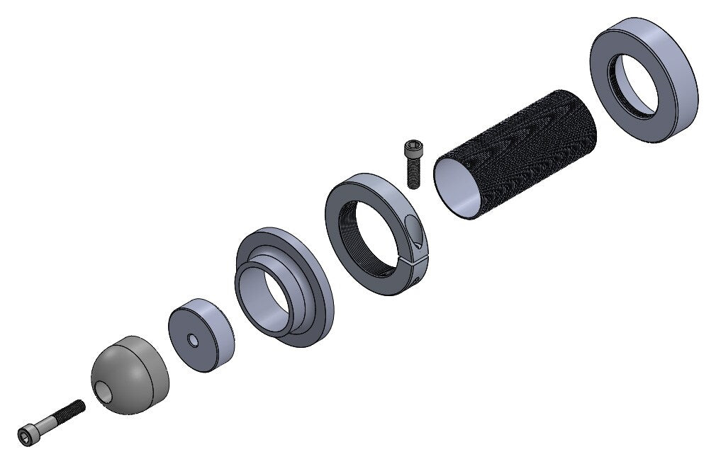ACOS Coil Over Spring Adjustors 97-06 Wrangler TJ and LJ Unlimited Pair RockJock 4x4-2