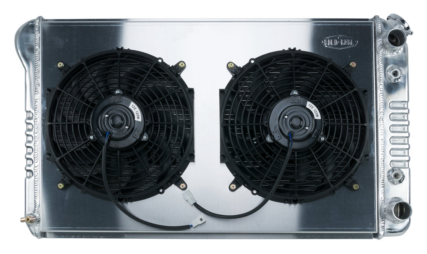 67-69 Camaro/Firebird LS Swap With 35mm Hoses Aluminum Radiator and 16 Inch Fan Kit Cold Case Radiators