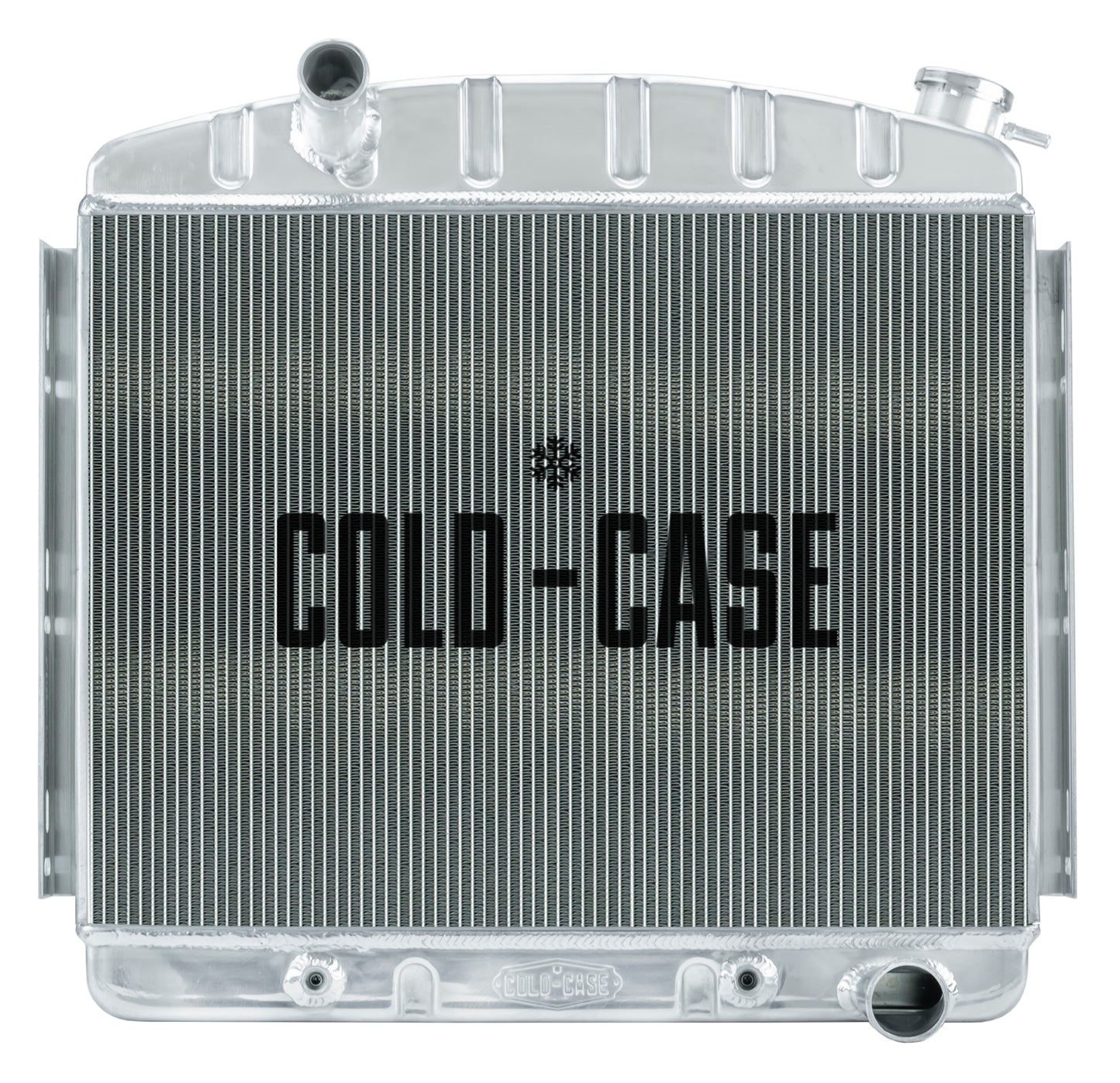 Cold Case Radiators 57 Tri-5 Chevy Aluminum Performance Radiator 6 Cyl (Front Mount) Cold Case Radiators