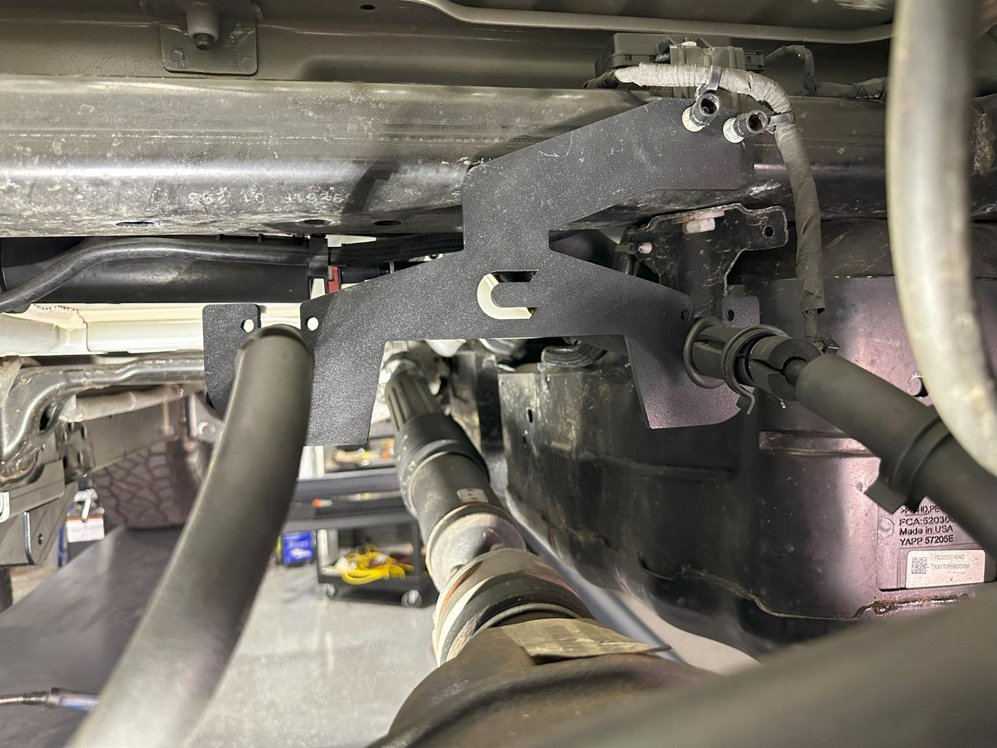 Clayton Off Road Jeep Wrangler Parking Brake Cable Relocation Bracket 2018+ JL Clayton Off Road