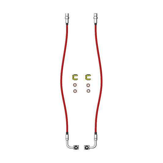 Jeep Gladiator Rear Brake Lines 2020+ JT Clayton Off Road-1