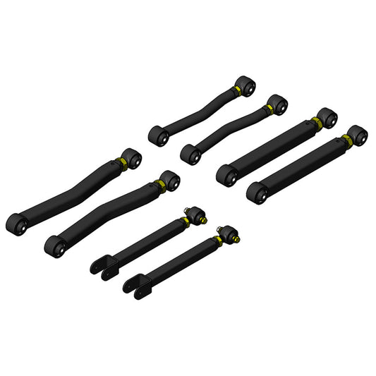 Jeep Wrangler Overland Plus Short Control Arm Kit 2007-2018 JK Clayton Off Road-1