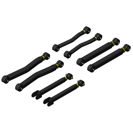 Jeep Wrangler Overland Plus Short Control Arm Kit 2018+ JL Clayton Off Road-1