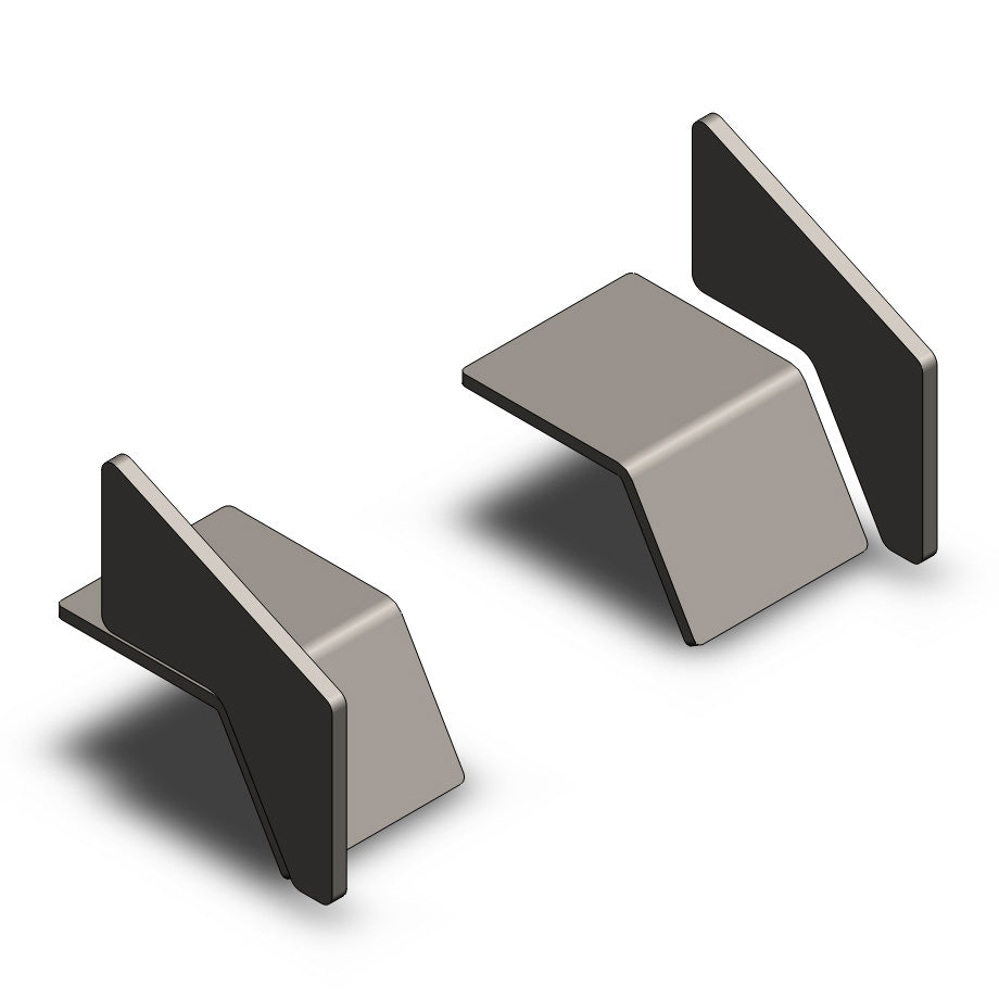 Clayton Off Road Jeep Wrangler Rear 5 Inch Frame Notch Kit 1997-2006 TJ Clayton Off Road