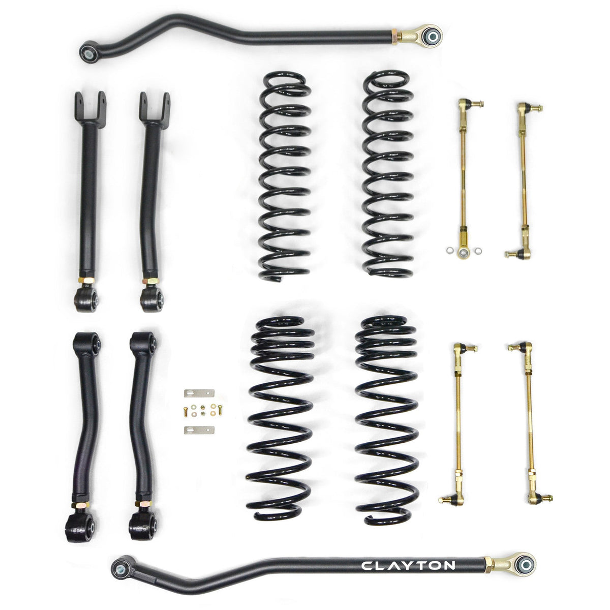 Jeep Wrangler 3.5 Inch Ride Right+ Lift Kit 2018+ JL 2 Or 4 Door Clayton Off Road