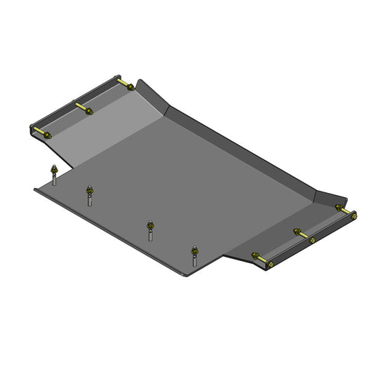 Jeep Grand Cherokee Transfer Case Skid Plate 1999-2004 WJ Clayton Off Road-1