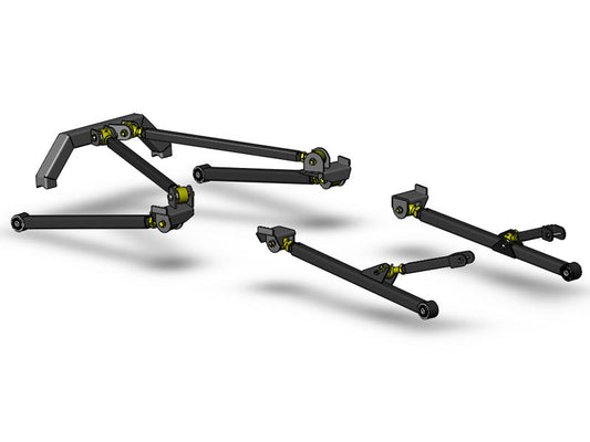 Jeep Wrangler Long Arm Upgrade Kit 1997-2006 TJ Clayton Off Road-1