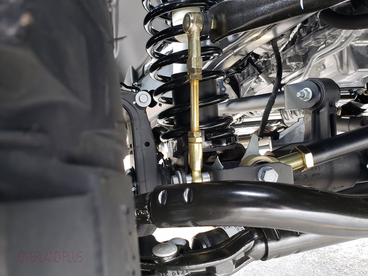 Connecting Rod - 1/2-20 x 13.00 Inch Double End Stud with 5.375 Inch Thread Each End 1541 Steel Zinc/Yellow Clayton Off Road-3