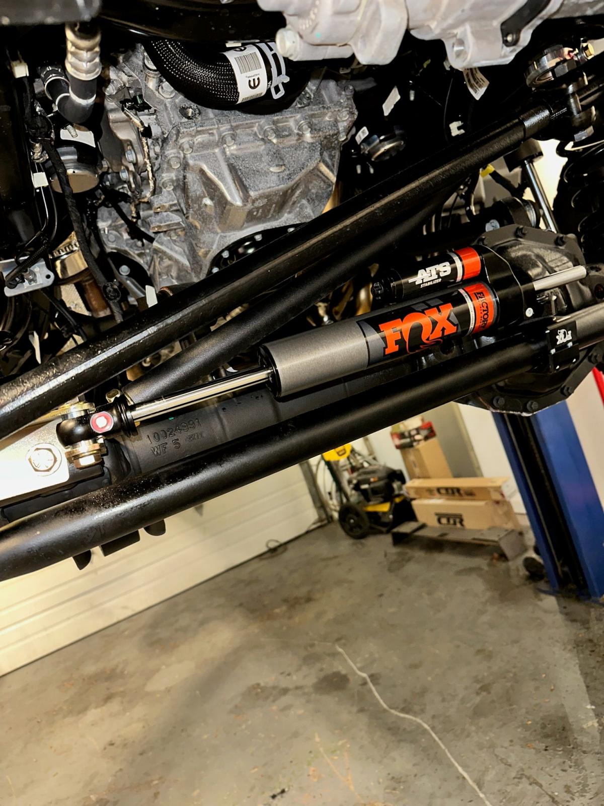 Clayton Off Road Jeep Wrangler Steering Stabilizer Relocation Bracket 2007-2018+ JK/JL/JT Clayton Off Road