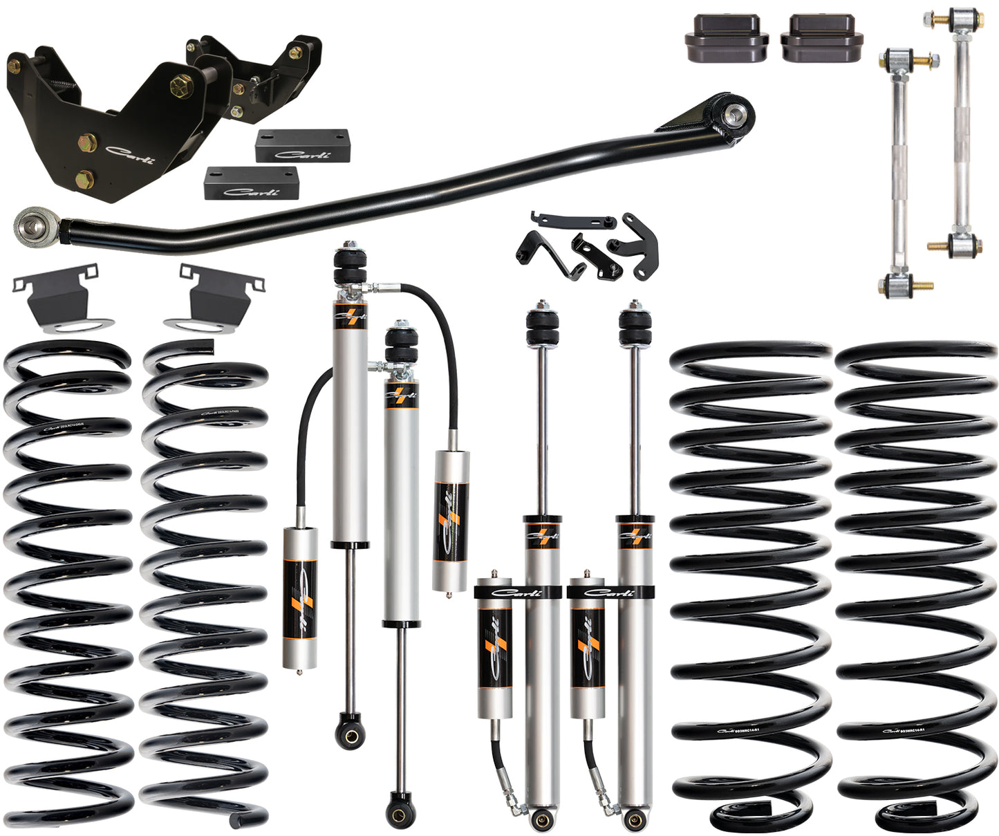 14-18 RAM 2500 4x4 Hemi 3 inch Lift Backcountry System R2 Coils Carli Suspension