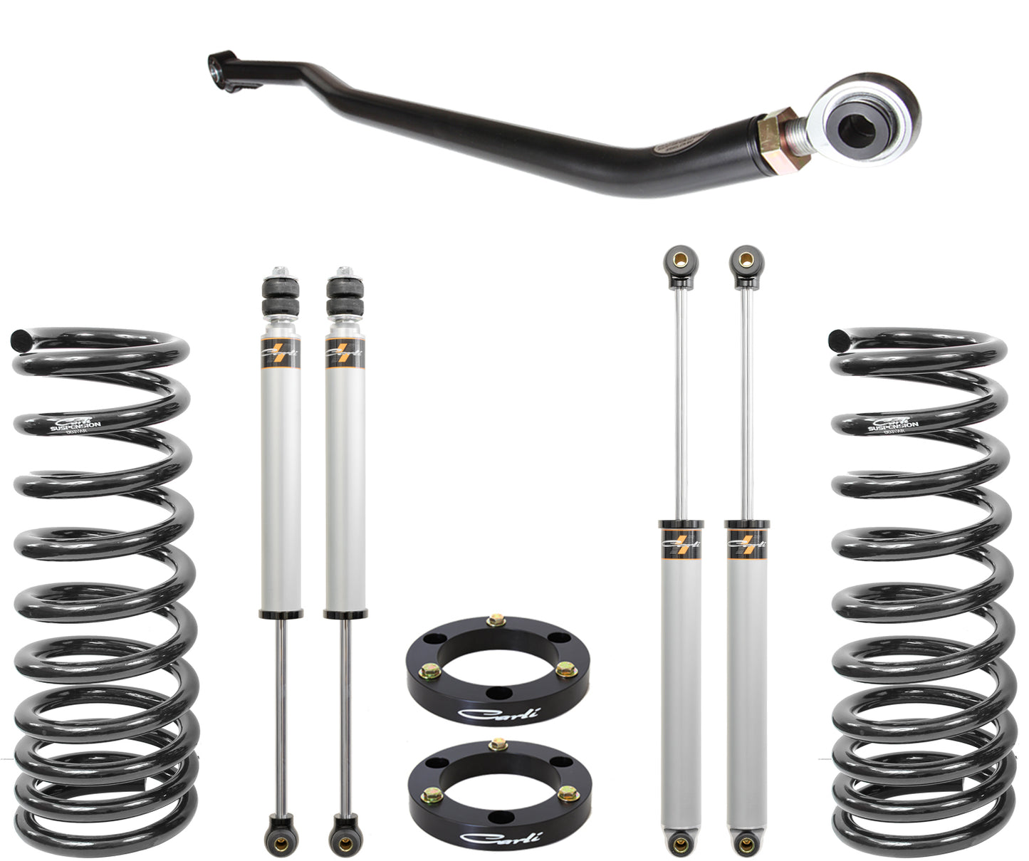 Commuter 2.0 Leveling System Base 3 Lift 2003-09 RAM 2500/3500 Diesel Carli Suspension