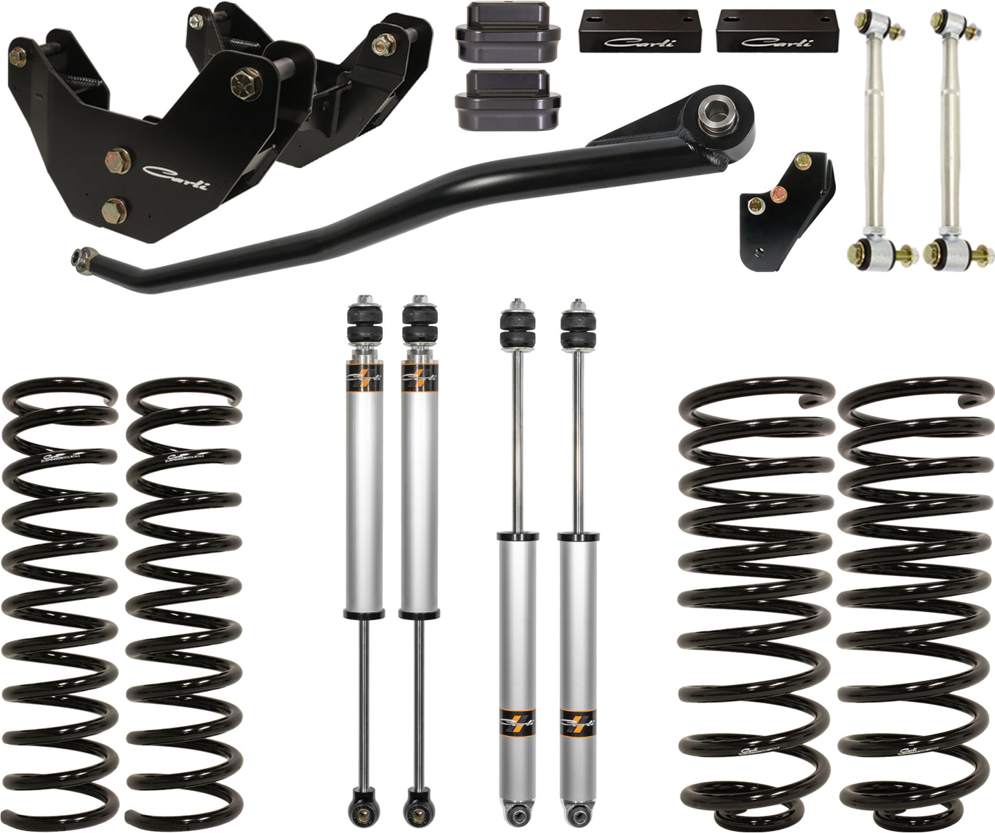 14-18 RAM 2500 4x4 Hemi 3 inch Lift Commuter System Carli Suspension