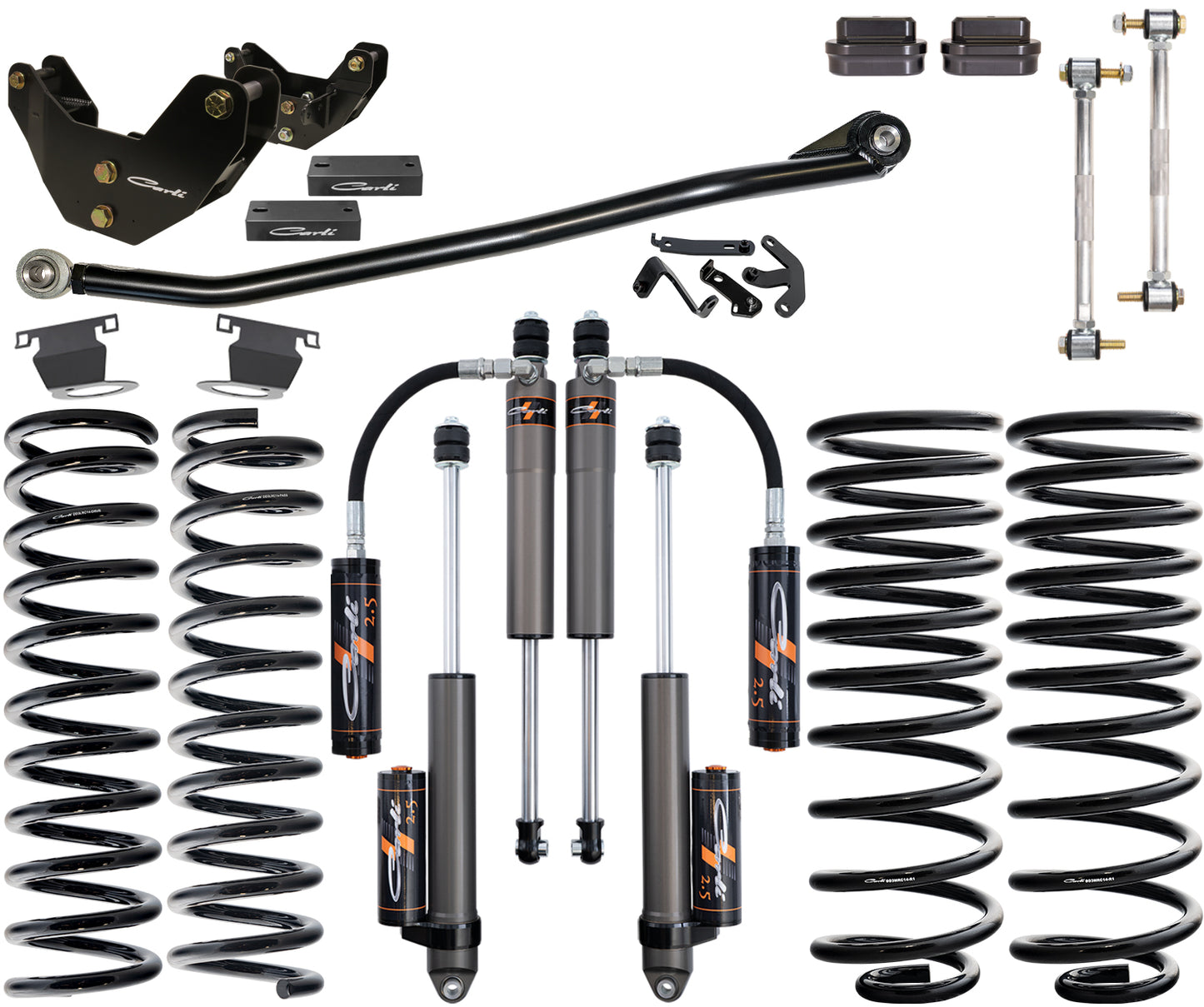 Pathfinder 3 inch Lift System 14-18 RAM 2500 Gas R2 Coils Carli Suspension