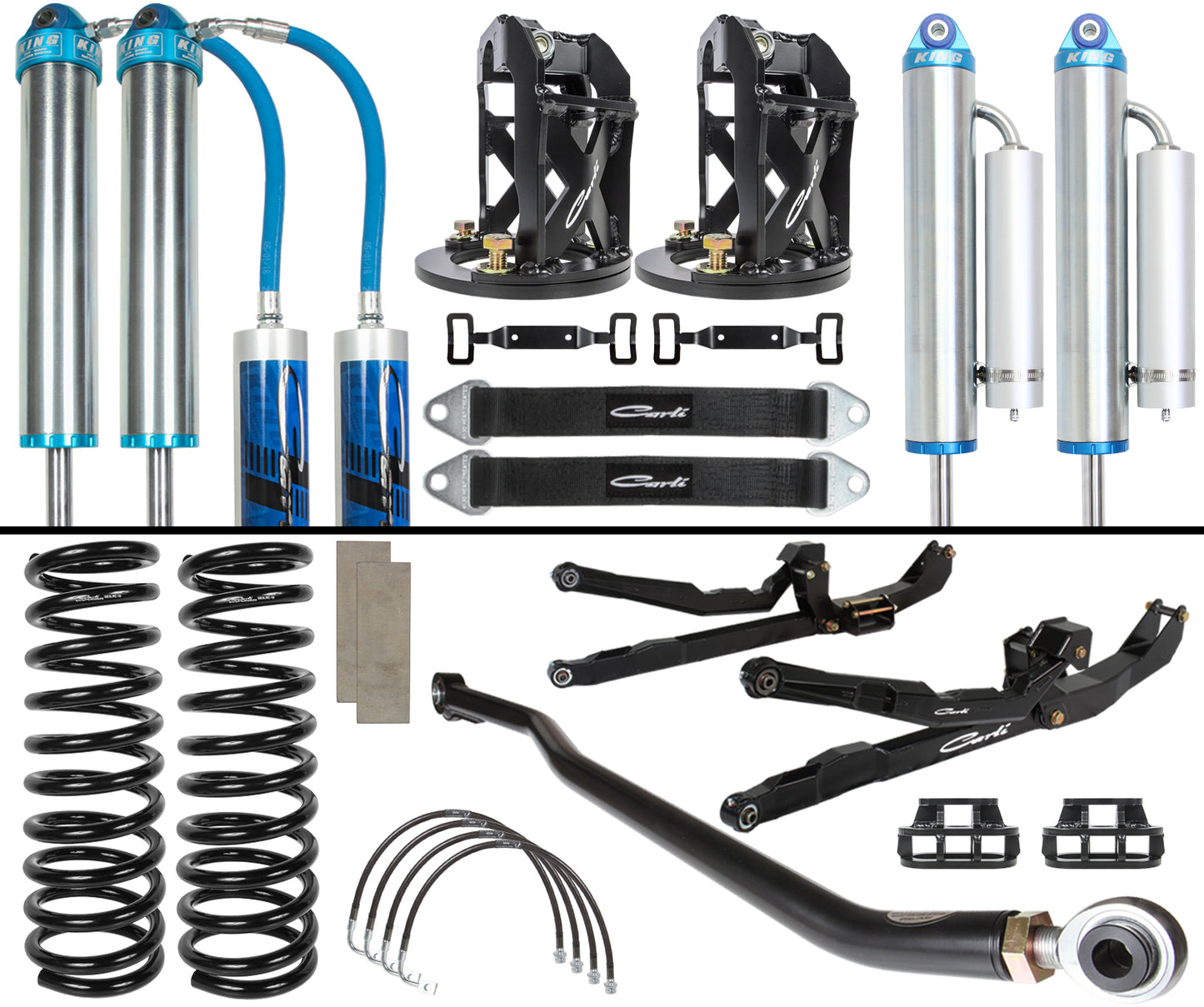 Dominator Leveling Base 3 Lift 10-11 RAM 2500/3500 Diesel Long Arm Carli Suspension