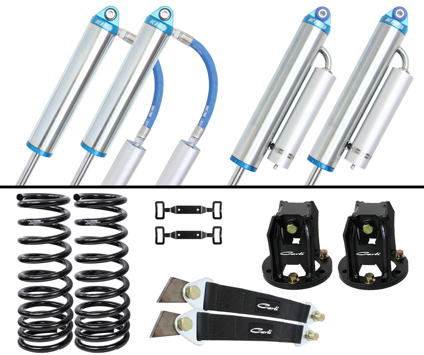 Dominator 3.0 Leveling System Base 3 Lift 94-02 RAM 2500/3500 Diesel Carli Suspension