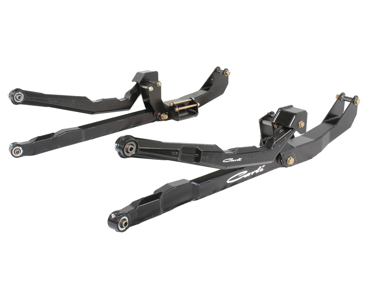 Dodge RAM Long Arm System Parts Included: CS-DCM3-03-S; CS-DLA3-Drop; CS-Dlapkg-03 Carli Suspension