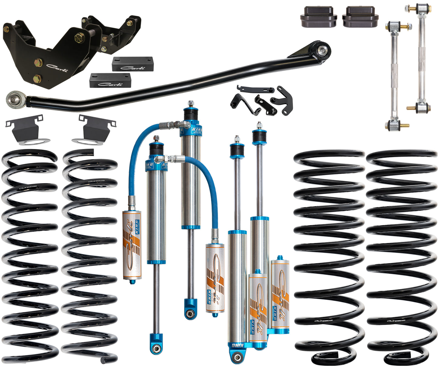 Pintop 2.5 System Base 3.25 Lift 14-26 RAM 2500 Coil Rear Carli Suspension