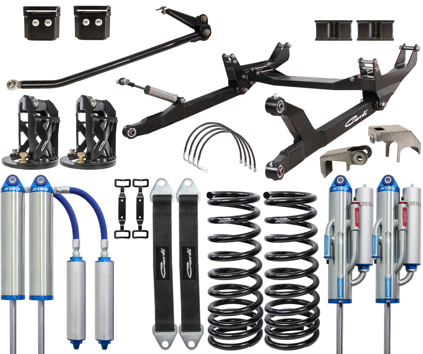 Unchained 3.5 System Base 6 Lift 2010-11 RAM 2500/3500 Diesel Carli Suspension