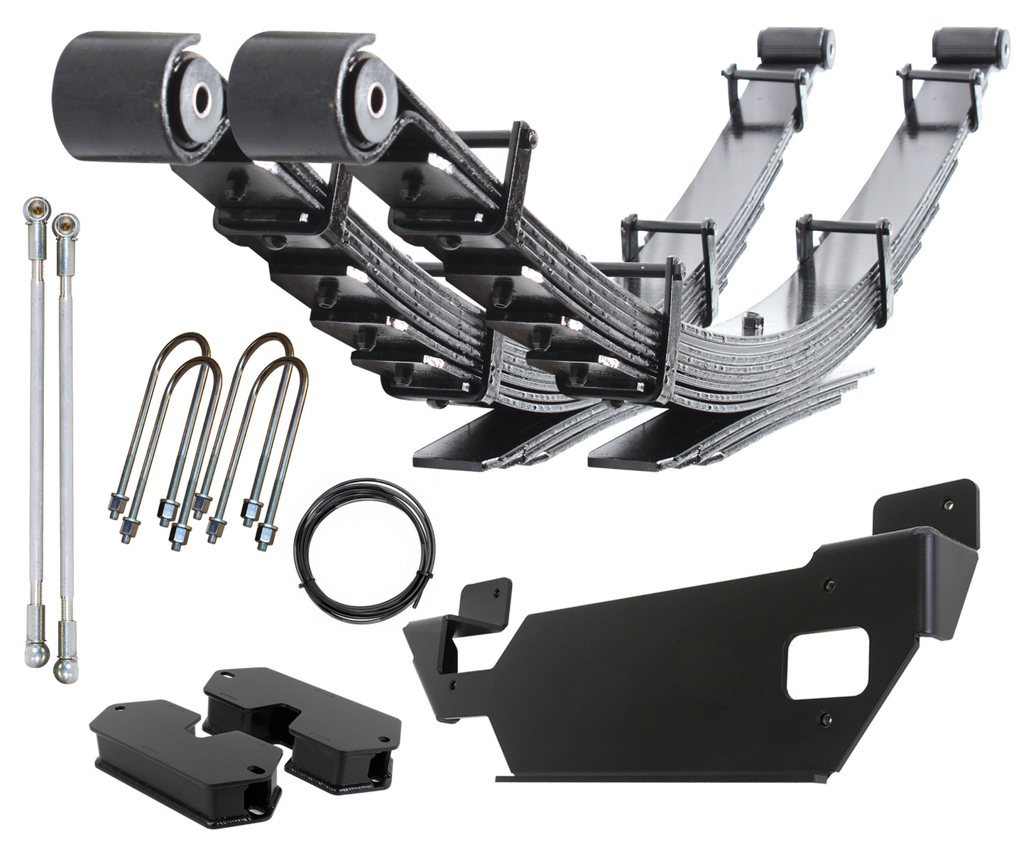 Full Progressive Spring Pack 1 inch Lift Auto-Leveling Air Carli Suspension