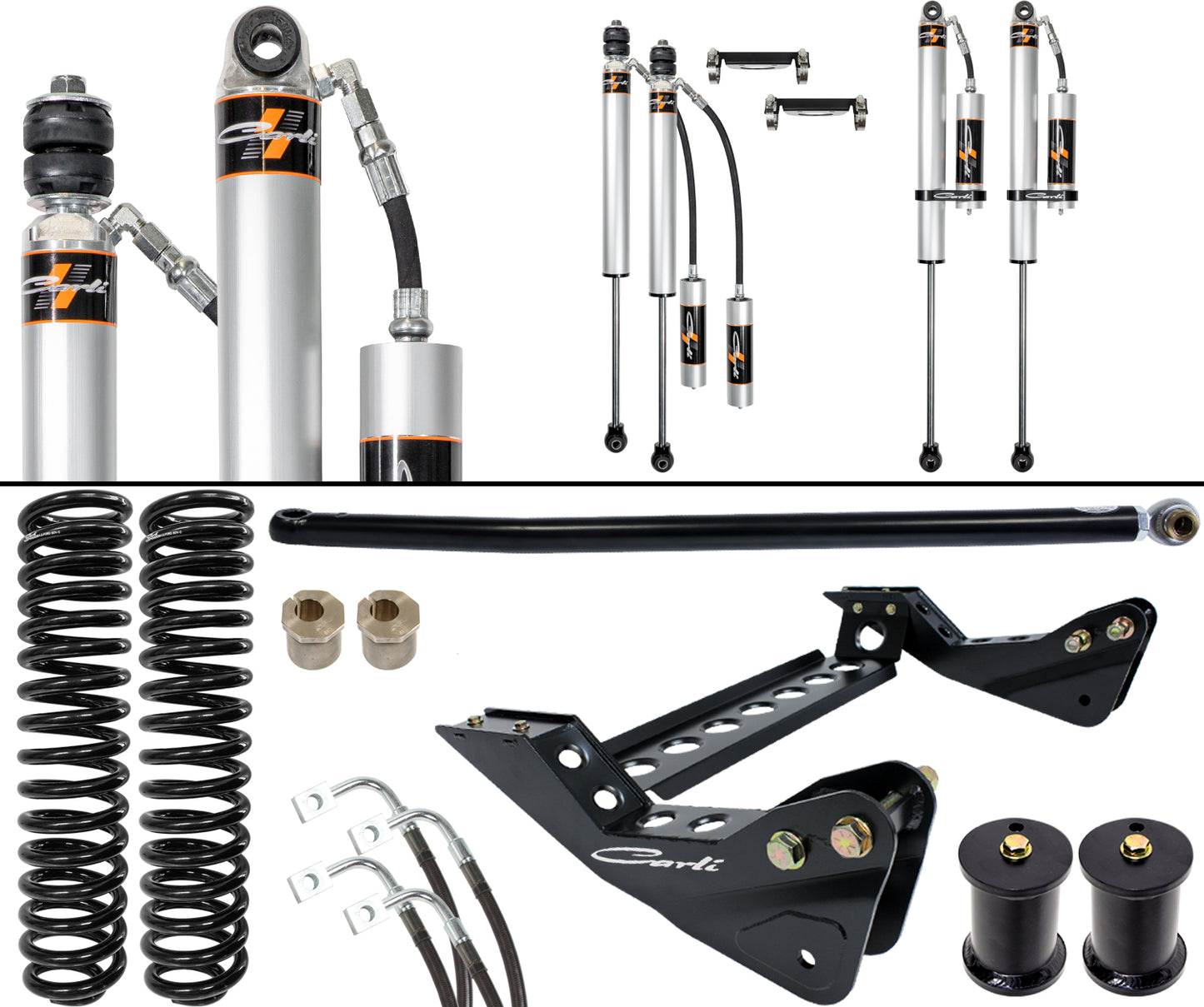 Backcountry 2.0 System Base 4.5 Lift 2008-10 Ford F250/F350 Diesel Carli Suspension