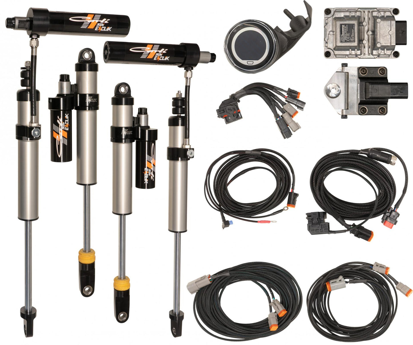 E-Venture 2.5 Shock Set 2017-Up Ford F250/F350 w/3.5/5.5 Lift Diesel Carli Suspension
