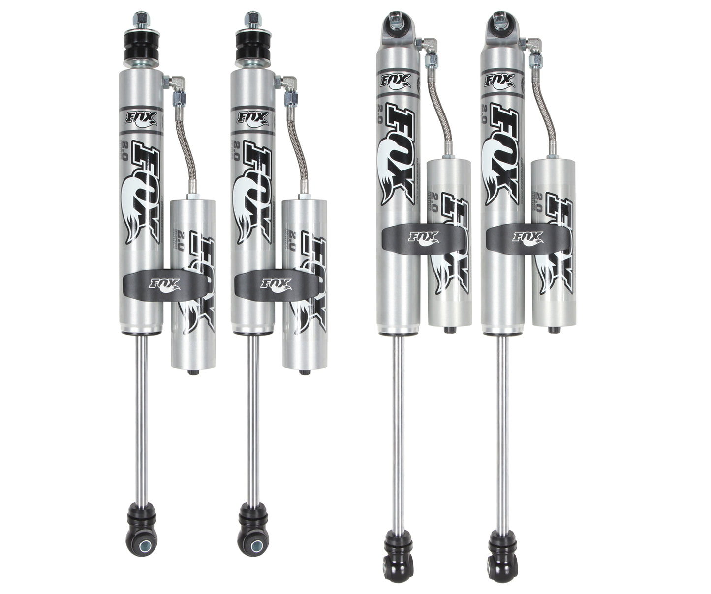 Backcountry 2.0 Shock Set 3 Inch Lift 2007-17 Jeep Wrangler JKU Carli Suspension