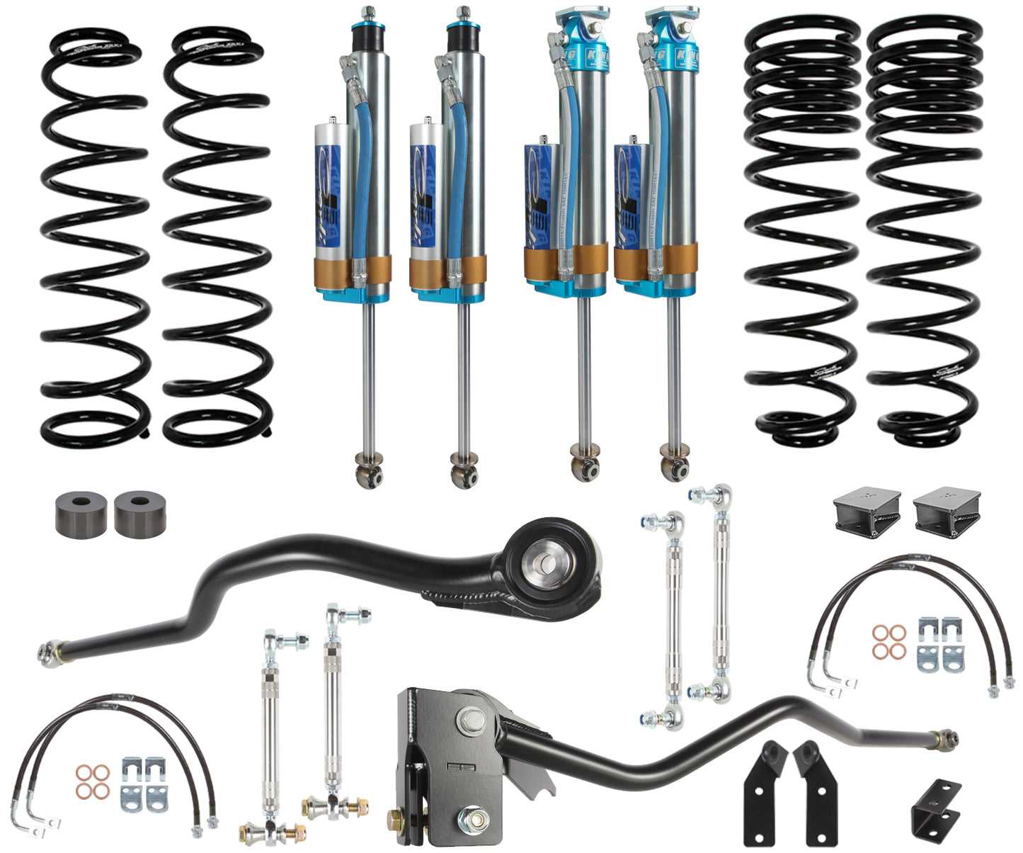 Pathfinder System Base 3 Lift 2007-17 Jeep Wrangler JKU Carli Suspension