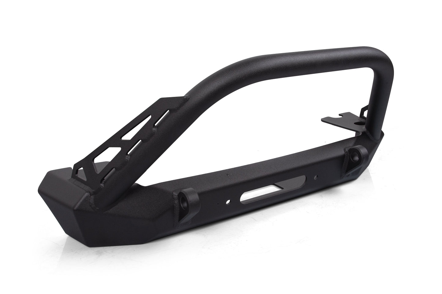 Inferno Front Winch Bumper with Flat Top Stinger | Jeep Wrangler JK CrawlTek Revolution