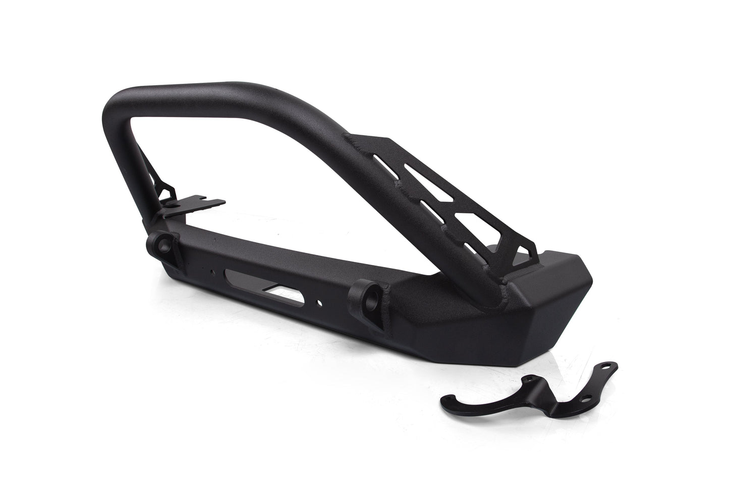 Inferno Front Winch Bumper with Flat Top Stinger | Jeep Wrangler JK CrawlTek Revolution